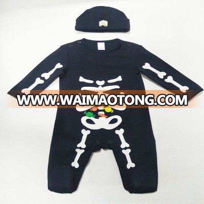 Boys romper design baby boys long sleeve romper with cap